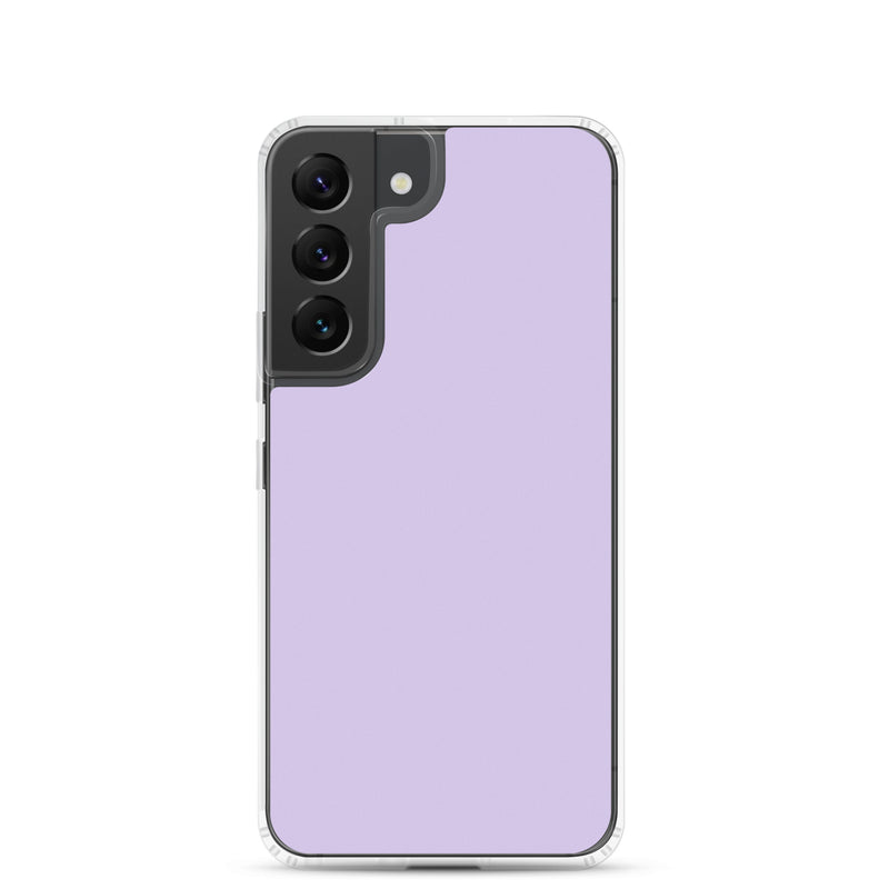 Load image into Gallery viewer, Fog Violet Samsung Clear Thin Case Plain Color CREATIVETECH
