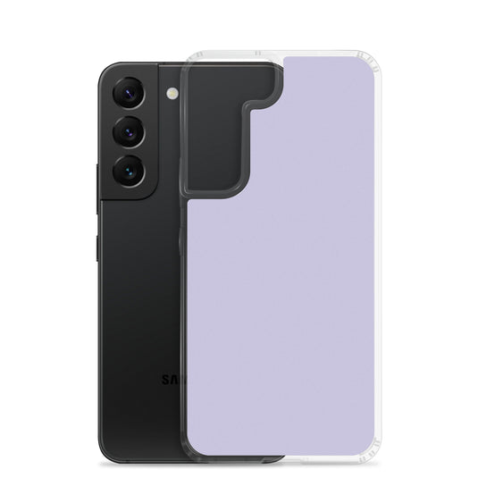 Melrose Purple Samsung Clear Thin Case Plain Color CREATIVETECH