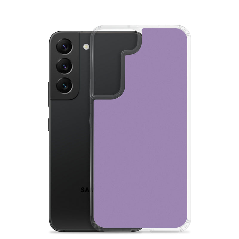 Load image into Gallery viewer, Ce Soir Violet Samsung Clear Thin Case Plain Color CREATIVETECH
