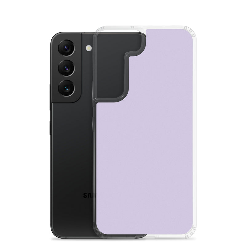 Load image into Gallery viewer, Fog Violet Samsung Clear Thin Case Plain Color CREATIVETECH

