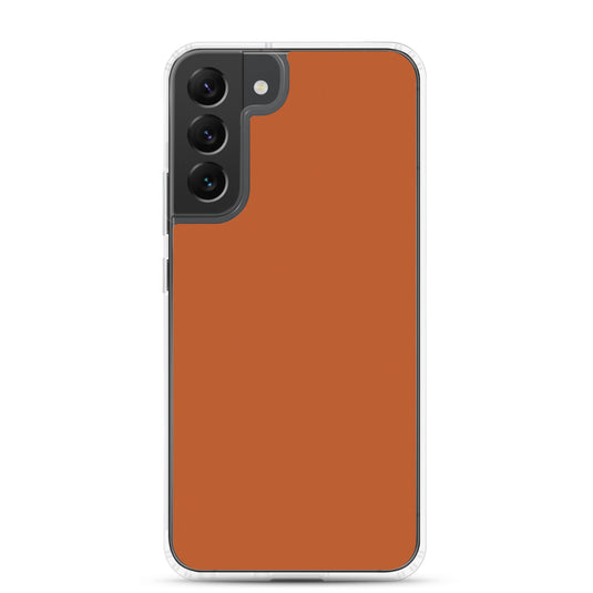 Tenne Orange Samsung Clear Thin Case Plain Color CREATIVETECH