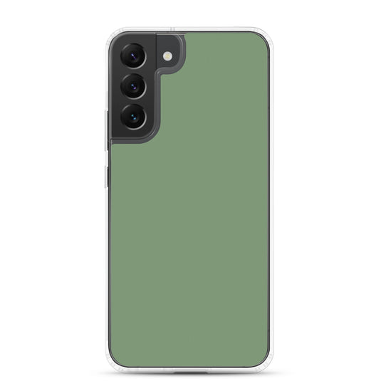 Amulet Green Samsung Clear Thin Case Plain Color CREATIVETECH