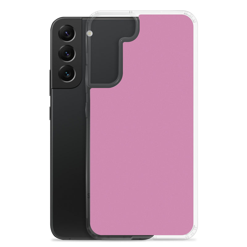 Load image into Gallery viewer, Hopbush Pink Samsung Clear Thin Case Plain Color CREATIVETECH
