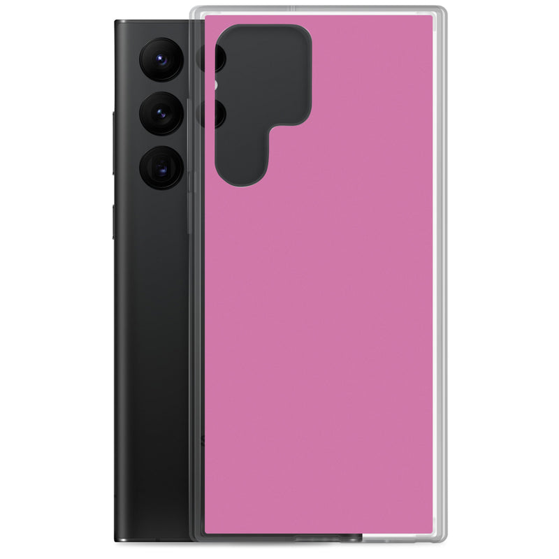 Load image into Gallery viewer, Hopbush Pink Samsung Clear Thin Case Plain Color CREATIVETECH
