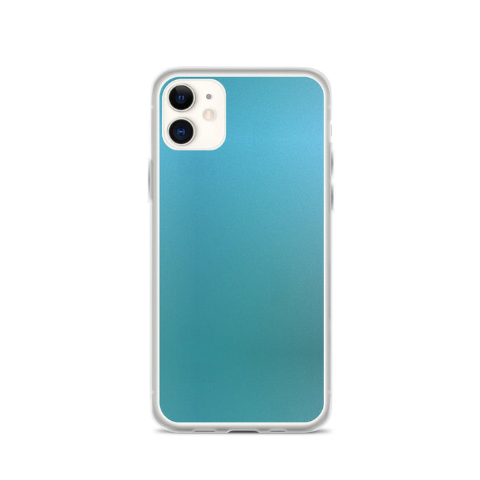 Ocean Blue Green Colorful Flexible Clear iPhone Case Bump Resistant Corners CREATIVETECH