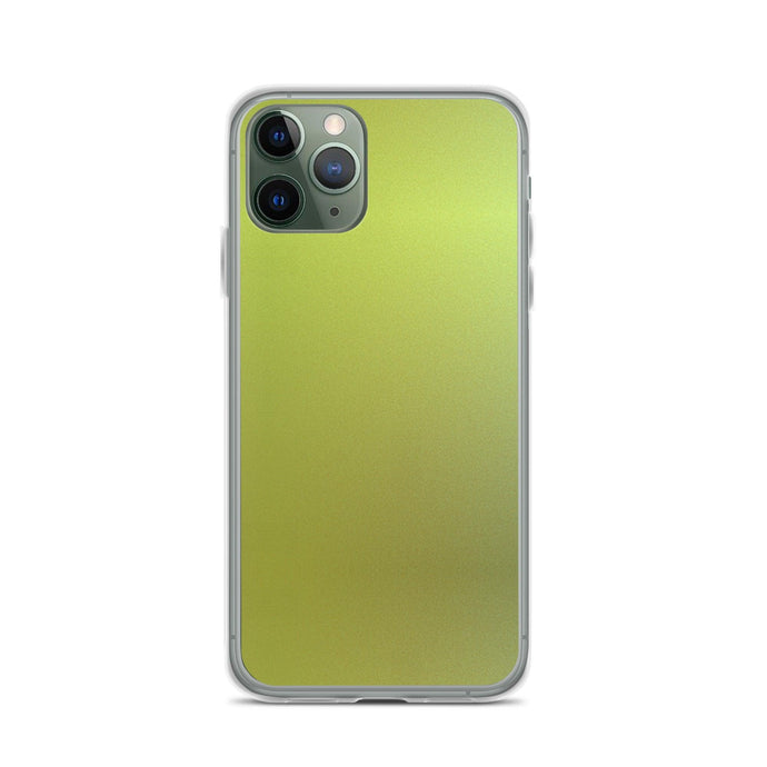 Screen Green Yellow Colorful Flexible Clear iPhone Case Bump Resistant Corners CREATIVETECH