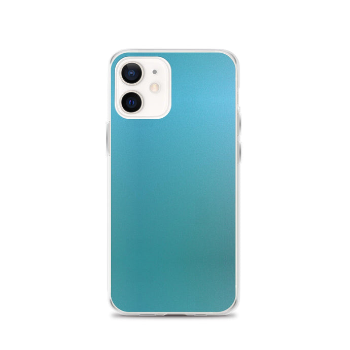 Ocean Blue Green Colorful Flexible Clear iPhone Case Bump Resistant Corners CREATIVETECH