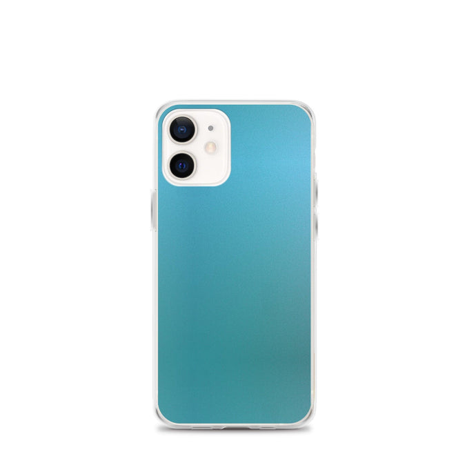 Ocean Blue Green Colorful Flexible Clear iPhone Case Bump Resistant Corners CREATIVETECH