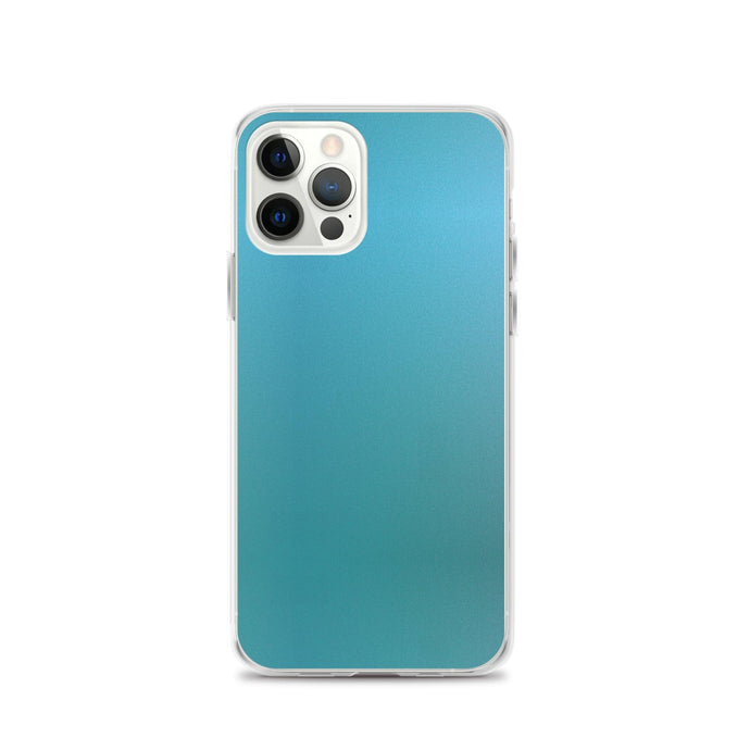 Ocean Blue Green Colorful Flexible Clear iPhone Case Bump Resistant Corners CREATIVETECH