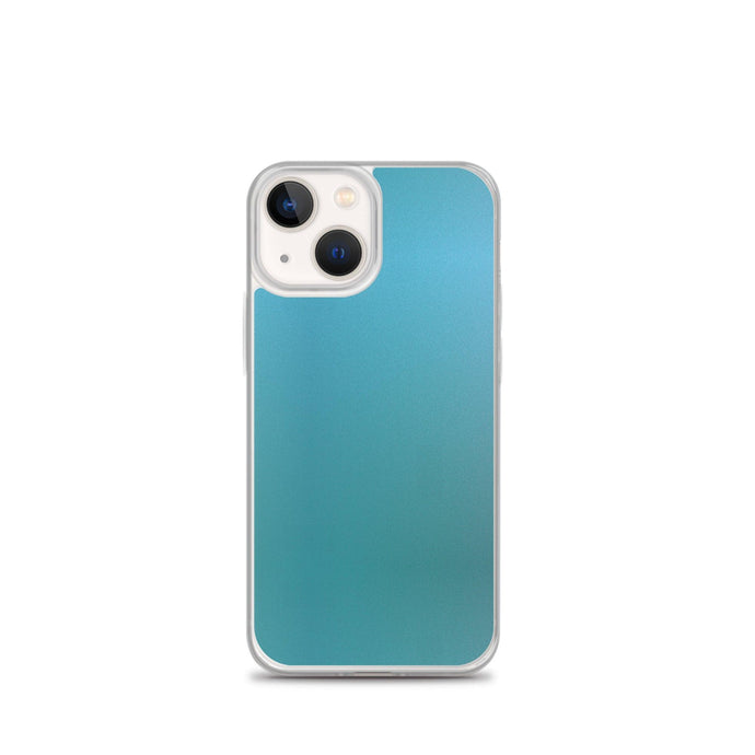 Ocean Blue Green Colorful Flexible Clear iPhone Case Bump Resistant Corners CREATIVETECH