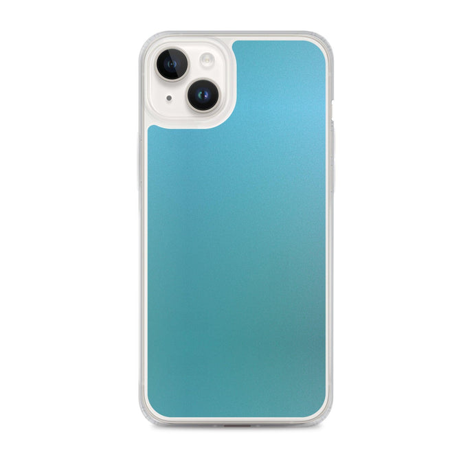 Ocean Blue Green Colorful Flexible Clear iPhone Case Bump Resistant Corners CREATIVETECH