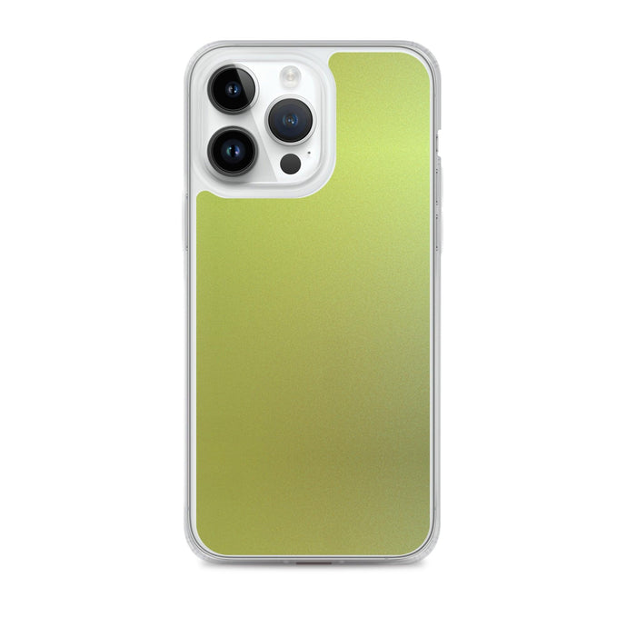 Screen Green Yellow Colorful Flexible Clear iPhone Case Bump Resistant Corners CREATIVETECH