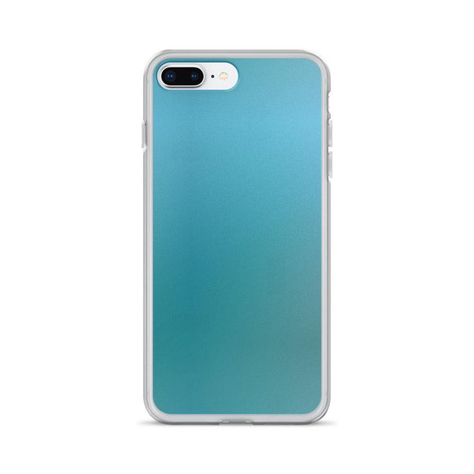 Ocean Blue Green Colorful Flexible Clear iPhone Case Bump Resistant Corners CREATIVETECH