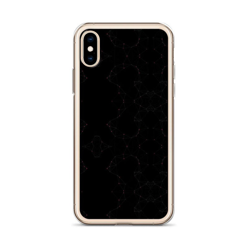 Load image into Gallery viewer, Black Pink Cyber iPhone Case Clear Thin
