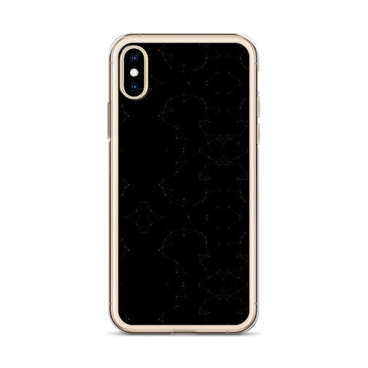Black Pink Cyber iPhone Case Clear Thin