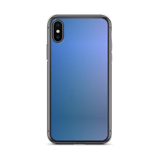 Screen Blue Violet Colorful Flexible Clear iPhone Case Bump Resistant Corners CREATIVETECH