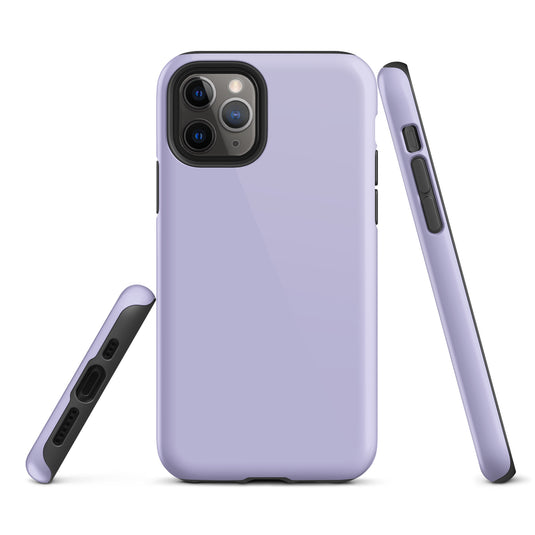 Melrose Purple iPhone Case Hardshell 3D Wrap Thermal Plain Color CREATIVETECH