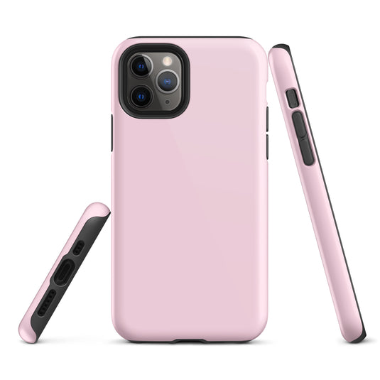 Piggy Pink iPhone Case Hardshell 3D Wrap Thermal Plain Color CREATIVETECH