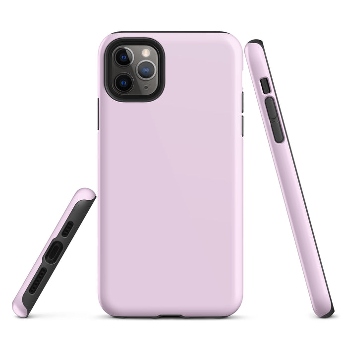 Selago Pink iPhone Case Hardshell 3D Wrap Thermal Plain Color CREATIVETECH