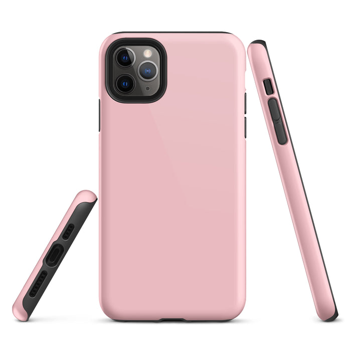 Pink iPhone Case Hardshell 3D Wrap Thermal Plain Color CREATIVETECH