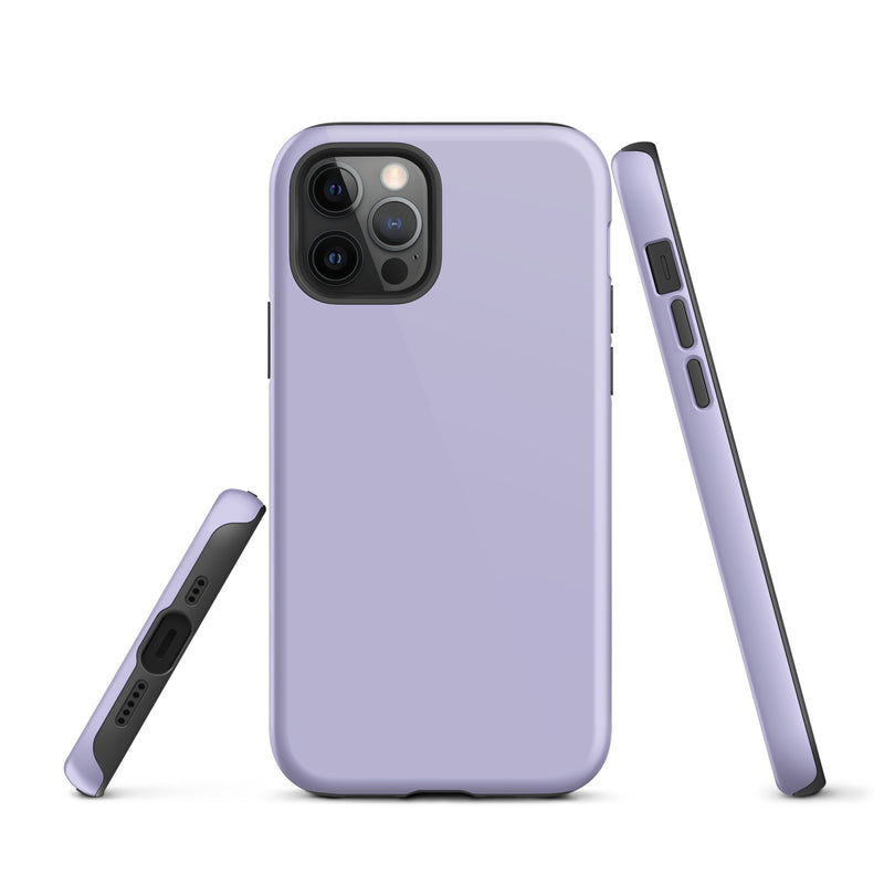 Load image into Gallery viewer, Melrose Purple iPhone Case Hardshell 3D Wrap Thermal Plain Color CREATIVETECH
