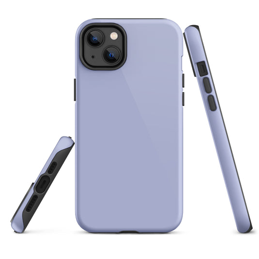 Perano Purple iPhone Case Hardshell 3D Wrap Thermal Plain Color CREATIVETECH