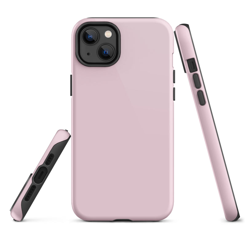 Load image into Gallery viewer, Lace Pink iPhone Case Hardshell 3D Wrap Thermal Plain Color CREATIVETECH
