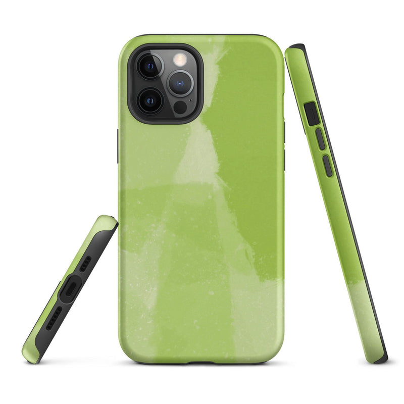 Load image into Gallery viewer, Creative Paint Green Colorful Hardshell iPhone Case Double Layer Impact Resistant Tough 3D Wrap CREATIVETECH
