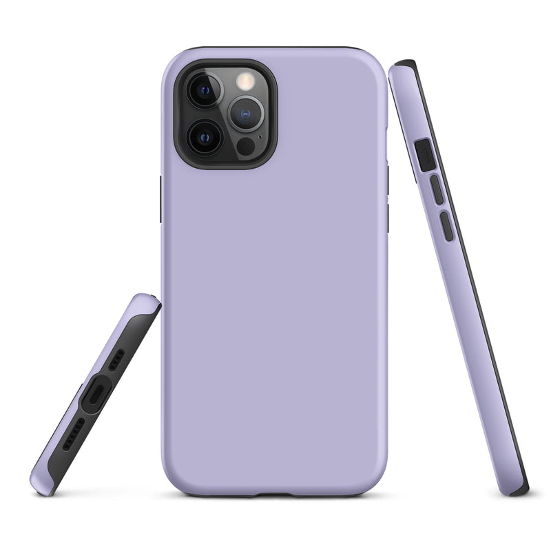 Load image into Gallery viewer, Melrose Purple iPhone Case Hardshell 3D Wrap Thermal Plain Color CREATIVETECH
