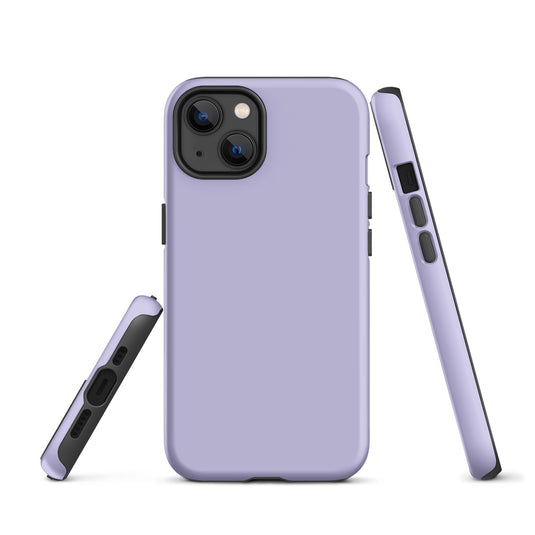 Melrose Purple iPhone Case Hardshell 3D Wrap Thermal Plain Color CREATIVETECH