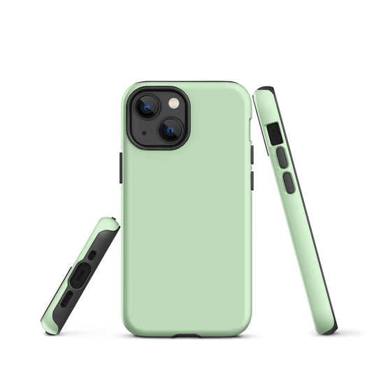 Tara Green iPhone Case Hardshell 3D Wrap Thermal Plain Color CREATIVETECH