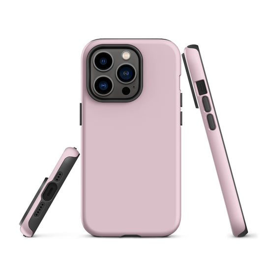 Lace Pink iPhone Case Hardshell 3D Wrap Thermal Plain Color CREATIVETECH