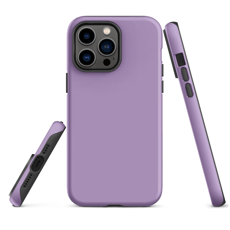 Load image into Gallery viewer, East Side Violet Blue iPhone Case Hardshell 3D Wrap Thermal Plain Color CREATIVETECH
