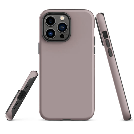 Careys Pink iPhone Case Hardshell 3D Wrap Thermal Plain Color CREATIVETECH